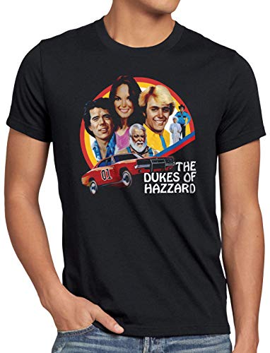 style3 Dukes of Hazzard Camiseta para Hombre T-Shirt los Dukes de Hazzard, Talla:3XL