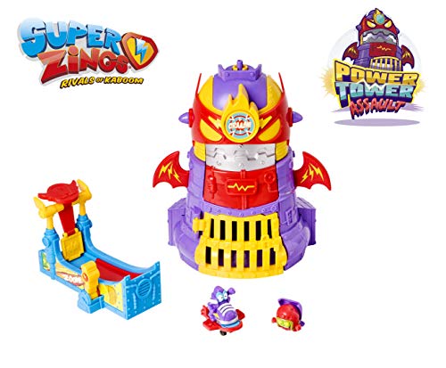 SuperZings - Power Tower Assault Adventure 3 (PSZSP314IN01) con 2 Figuras y Accesorios SuperZings - Power Tower Assault Adventure 3 (PSZSP314IN01) con 2 Figuras y Accesorios