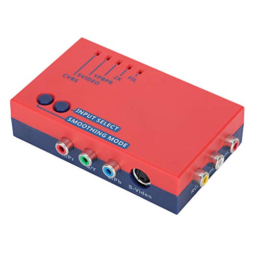 Sutinna Convertidor AV a HDMI, Adaptador convertidor de Audio y Video Compuesto para RetroScaler2x, Multiplicador de línea convertidor de Alta definición, Versiones ODV OSSC