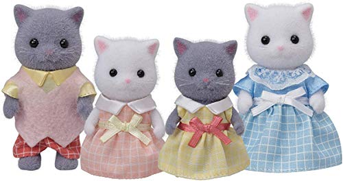 Sylvanian Families- Familia Gato Persa, Color (EPOCH 5455)