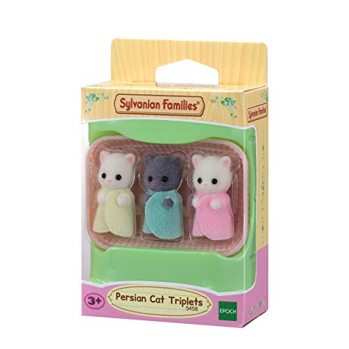 Sylvanian Families- Trillizos Gato Persa, Color (EPOCH 5458) Sylvanian Families- Trillizos Gato Persa, Color (EPOCH 5458)