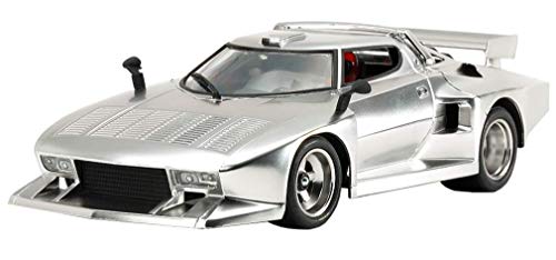 Tamiya 25418 Lancia Stratos Turbo Silver Plat, Maqueta de plástico, Escala 1:24, Color Plateado