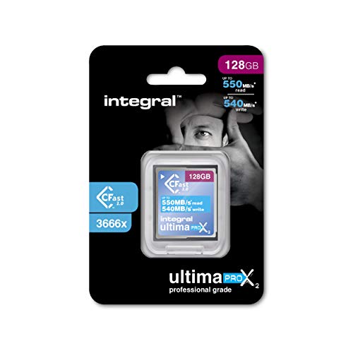 Tarjeta de memoria integral UltimaPro X2, CFast 2,0. 128 GB
