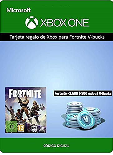 Tarjeta regalo de Xbox para Fortnite 2800 V-Bucks | Xbox One - Código de descarga Tarjeta regalo de Xbox para Fortnite 2800 V-Bucks | Xbox One - Código de descarga