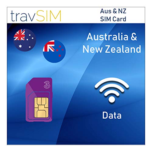 Tarjeta SIM Prepagada De Datos Australia & Nueva Zelanda - 3 GB Internet Móvil Rápido 30 Días Standard Micro Nano