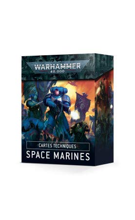 Tarjetas técnicas – Space Marines – Warhammer 40K – en francés