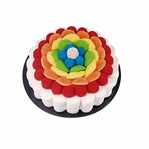 Tarta de golosinas -Rainbow 22 cm