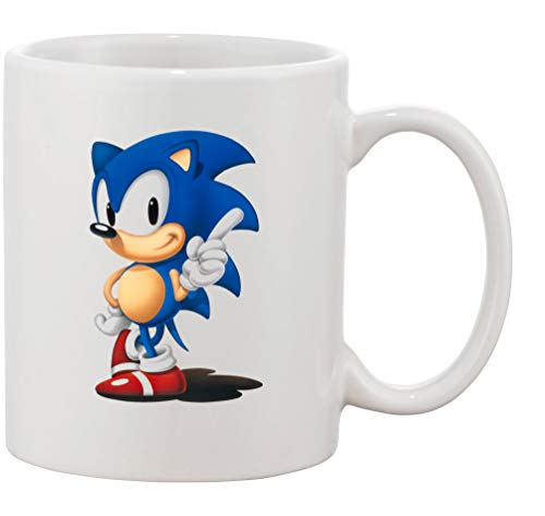 Taza con diseño de Sonic
