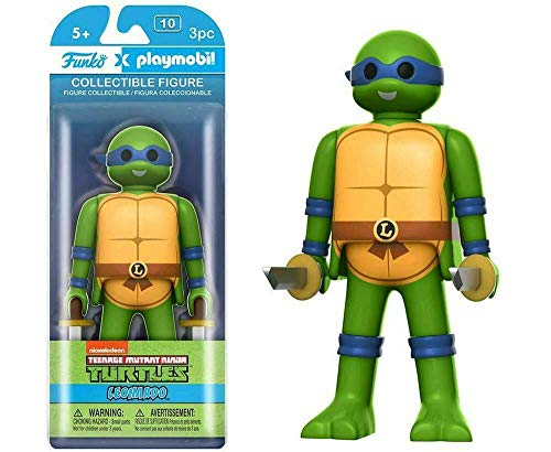 Teenage Mutant Ninja Turtles Leonardo Playmobil Figura De Acción