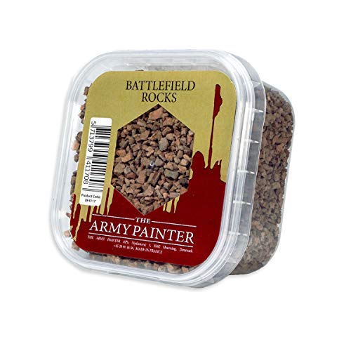 The Army Painter ? | Battlefield Essential Series: Battlefield Rocks for Miniature Bases and Wargame Terrains - Small Stones for Bases of Miniature Toys