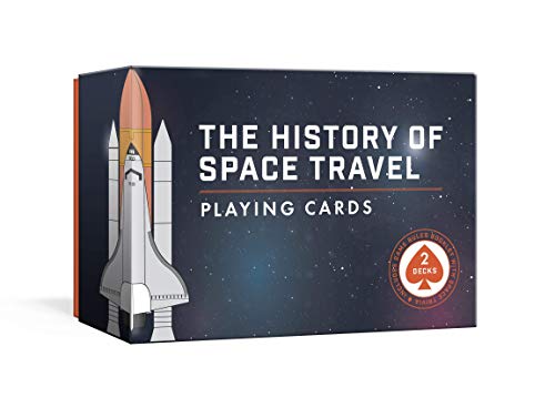 The History of Space Travel Playing Cards: Two Decks of Cards and Game Rules Booklet with Space Trivia: Two Decks with Game Rules (Playing Card Set)