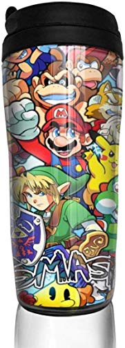 The Legend of Zelda Sonic Pikachu Super Mario Smash Bros Kirby Coffee Cups Travel Mug Warmer Tumbler Cup, Customize Art Water Bottle Thermos Coffee Cups with Lids 12 Oz The Legend of Zelda Sonic Pikachu Super Mario Smash Bros Kirby Coffee Cups Travel Mug Warmer Tumbler Cup, Customize Art Water Bottle Thermos Coffee Cups with Lids 12 Oz