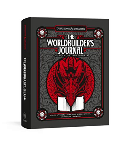 The Worldbuilder's Journal to Legendary Adventures: Create Mythical Characters, Storied Worlds, and Unique Campaigns (Dungeons & Dragons)
