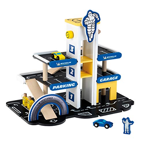 Theo Klein- Aparcamiento Michelin con 3 Plantas Garaje Que Incluye 2 Coches y Mucho más I Compatible con Pistas de Madera I Medidas: 46 cm x 29 cm x 39 cm I Juguete para niños de 3 años (3404) Theo Klein- Aparcamiento Michelin con 3 Plantas Garaje Que Incluye 2 Coches y Mucho más I Compatible con Pistas de Madera I Medidas: 46 cm x 29 cm x 39 cm I Juguete para niños de 3 años (3404)