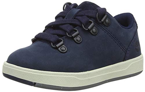 Timberland Davis Square Alpine Oxford (Toddler), Zapatillas Bajas Unisex-Niños, Azul Navy Nubuck, 21 EU