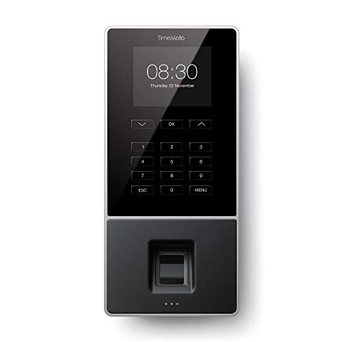 TimeMoto TM-626 - Terminal para fichar con huella dactilar, tarjeta o llave RFID y PIN, hasta 200 usuarios Incluye software TimeMoto PC TimeMoto TM-626 - Terminal para fichar con huella dactilar, tarjeta o llave RFID y PIN, hasta 200 usuarios Incluye software TimeMoto PC