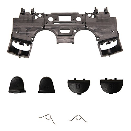 Timorn Reemplazo Interior del Marco de Apoyo Interno y L1 L2 R1 R2 gatillo Piezas Botones para Sony Playstation 4 Mando inalámbrico PS4 (PS4 Apoyo Interno + PS4 Botones de reemplazo) Timorn Reemplazo Interior del Marco de Apoyo Interno y L1 L2 R1 R2 gatillo Piezas Botones para Sony Playstation 4 Mando inalámbrico PS4 (PS4 Apoyo Interno + PS4 Botones de reemplazo)