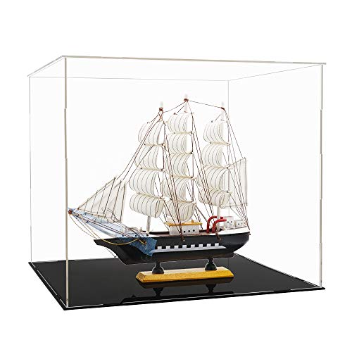 Tingacraft - Vitrina de Acrílico 400 x 365 x 350 mm para Barco Pirata/Helicóptero Tingacraft - Vitrina de Acrílico 400 x 365 x 350 mm para Barco Pirata/Helicóptero