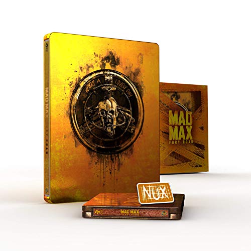 Titans Of Cult: Mad Max Fury Road Steelbook [Blu-ray] [2020] [Region Free]