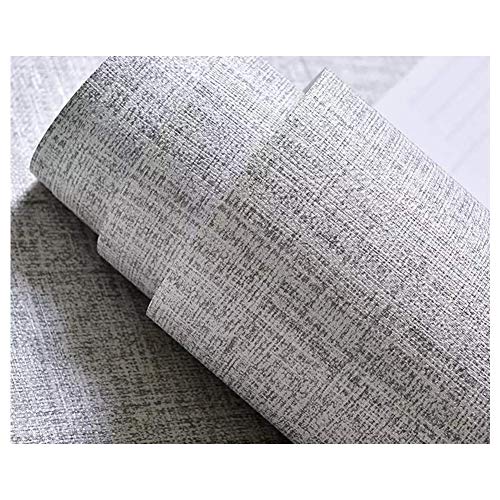 TJLMCORP-Papel tapiz autoadhesivo de tela, cocina, protector contra salpicaduras, pegatinas de pared, adhesivo para puerta, revestimientos para encimeras (40 cm x 300 cm, 15,7"x 118"gris)