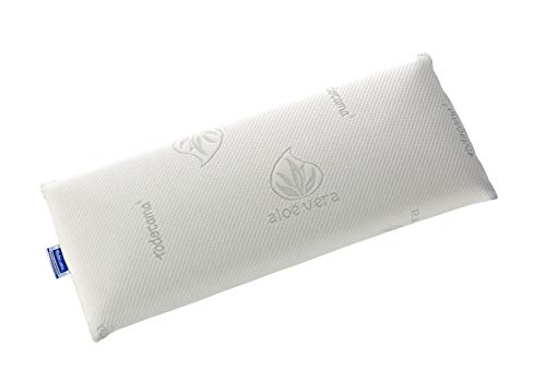 Todocama - Almohada viscoelástica, 90 cm núcleo Compacto. Doble Funda con Cremallera. Tejido Aloe Vera. Termorregulable adaptabilidad al Cuello. Todocama - Almohada viscoelástica, 90 cm núcleo Compacto. Doble Funda con Cremallera. Tejido Aloe Vera. Termorregulable adaptabilidad al Cuello.