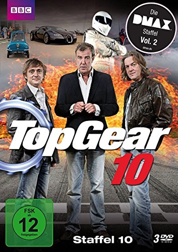 Top Gear Staffel 10 (Die DMAX Staffel, 9 Folgen, deutsche & englische Sprachfassung) [3 DVDs] [Alemania]
