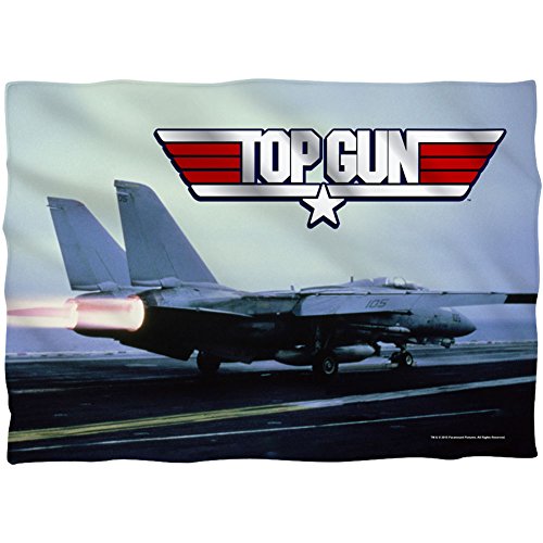 Top Gun romántico Drama acción Militar Fighter Jet la parte delantera solo funda de almohada