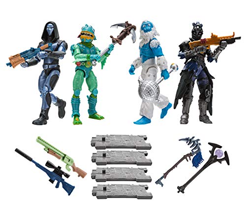 Toy Partner 2 Pack 4 FIGUAS FORTNITE Squad Mode Core, Serie 2, 10 CM, Multicolor (FNT0109) Toy Partner 2 Pack 4 FIGUAS FORTNITE Squad Mode Core, Serie 2, 10 CM, Multicolor (FNT0109)
