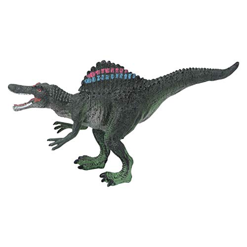 TOYANDONA 1 Pieza de Adorno de Spinosaurus Jurásico Simulación de Bricolaje Dinosaurio de Vida Silvestre Estático Modelo de Dinosaurios de Plástico Hueco