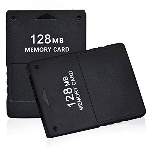 TPFOON 128MB Tarjeta de Memoria para Sony PlayStation 2 PS2, Pack de 2 TPFOON 128MB Tarjeta de Memoria para Sony PlayStation 2 PS2, Pack de 2