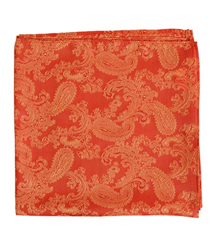 Traje Regional Pañuelo Damasco Naranja - NARANJA, 100x100 cm