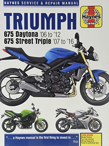 Triumph 675 Daytona (06 - 12) & Street Triple (07 - 16) (Haynes Powersport)