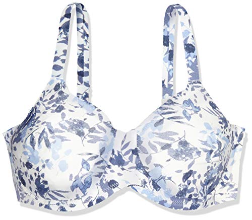 Triumph My Flower Minimizer W01 Sujetador, Multicolor (Blue - Light Combination B5), 105D para Mujer Triumph My Flower Minimizer W01 Sujetador, Multicolor (Blue - Light Combination B5), 105D para Mujer