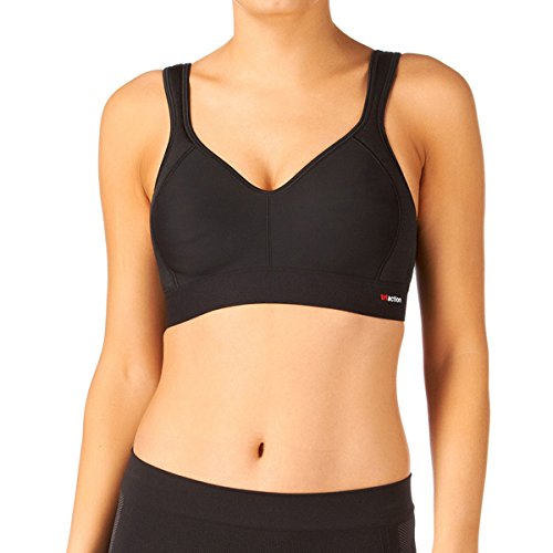 Triumph Triaction Workout N Sujetador Deportivo, Negro, 95D para Mujer