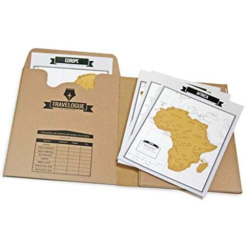 Tumao Diario de viaje y mini Mapa del Mundo para rascar (8 mapas y 64 páginas) Tumao Diario de viaje y mini Mapa del Mundo para rascar (8 mapas y 64 páginas)