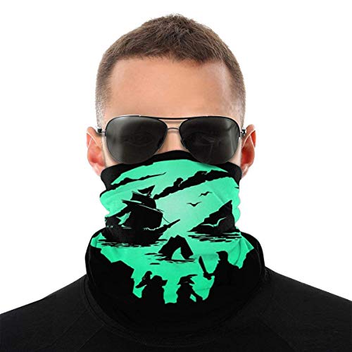 Tyyyy Sea Of Thieves. Pañuelos de cara de moda Deportes y sombreros casuales Seaml Polaina de cuello, pañuelo para la cabeza, pasamontañas Tyyyy Sea Of Thieves. Pañuelos de cara de moda Deportes y sombreros casuales Seaml Polaina de cuello, pañuelo para la cabeza, pasamontañas