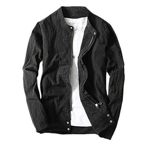 U/A Hombres Abrigo Windbreaker Béisbol Ropa Exterior Para Hombre Reflectante Delgado Chaqueta Con Capucha