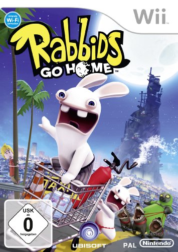 Ubisoft Rabbids Go Home (Wii) - Juego (Nintendo Wii, Acción / Aventura, E (para todos), DVD)