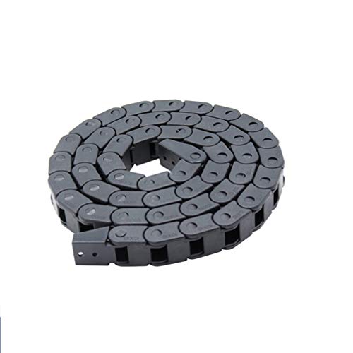 UEETEK Cadena de arrastre para impresoras 3D, portador de cable de plástico semicerrado, 7 x 7 mm UEETEK Cadena de arrastre para impresoras 3D, portador de cable de plástico semicerrado, 7 x 7 mm