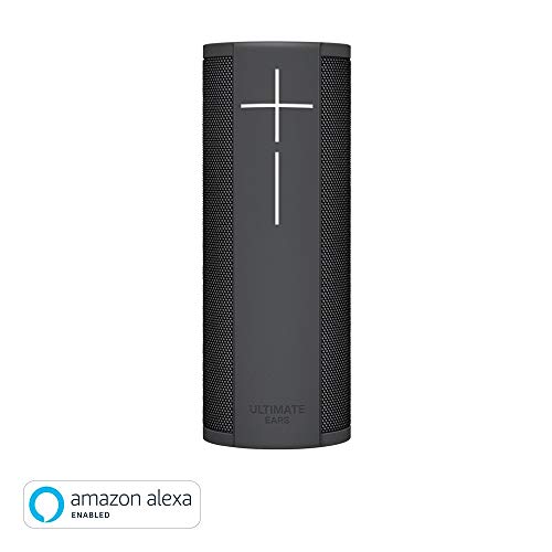 Ultimate Ears Megablast Altavoz Portátil Inalámbrico Wifi y Bluetooth, Graves Profundos, Compatible con Alexa, Impermeable, Conexión múltiple, Batería de 15 h, color Negro