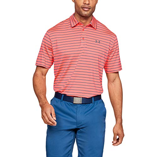 Under Armour Playoff 2.0 Polo, Hombre, (Blitz Red(652), M