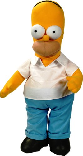 United Labels Cinémaniak Peluche - Homer Simpson - 38cm United Labels Cinémaniak Peluche - Homer Simpson - 38cm