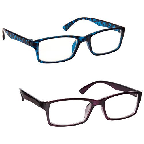 Uv Reader Gafas De Lectura Azul Carey Y Púrpura Lectores Valor Pack 2 Hombres Mujeres Uvr2092Bl_P +2,00 2 Unidades 70 g Uv Reader Gafas De Lectura Azul Carey Y Púrpura Lectores Valor Pack 2 Hombres Mujeres Uvr2092Bl_P +2,00 2 Unidades 70 g