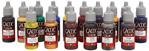 Vallejo Game Color Set - Advanced Set (x16 Colours) - VAL72298 Vallejo Game Color Set - Advanced Set (x16 Colours) - VAL72298