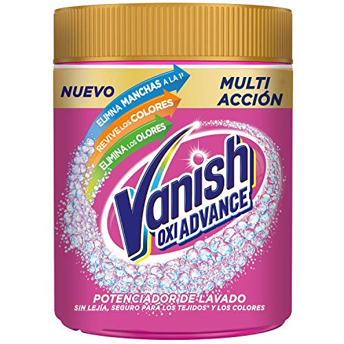 Vanish Vanish Oxi Advance - Quitamanchas Para La Ropa, Elimina Olores Y Revive Colores, En Polvo, Sin Lejía 800 g