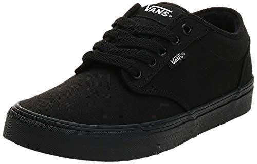 Vans Atwood Canvas, Sneaker Hombre, Negro (Black 186), 48 EU Vans Atwood Canvas, Sneaker Hombre, Negro (Black 186), 48 EU