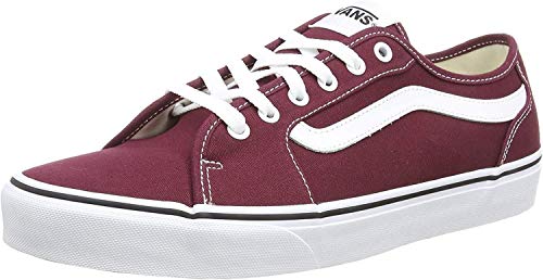 Vans Filmore Decon, Zapatillas para Hombre, Rojo (Canvas) Port Royale/White 8j7), 42.5 Vans Filmore Decon, Zapatillas para Hombre, Rojo (Canvas) Port Royale/White 8j7), 42.5