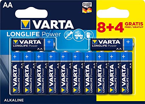 Varta(LR6) - Pilas alcalinas AA (12 unidades)