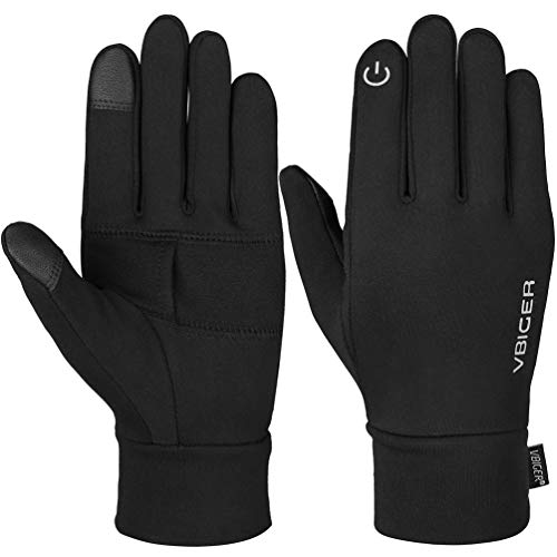 VBIGER Guante de Otoño Invierno Bicicleta Correr al Aire Libre Guantes Calientes con Reflectante,Unisex