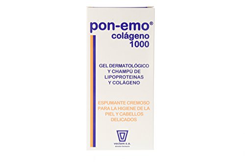 VECTEM S.A. PON-EMO Colágeno Gel-Champú Dermatológico 1000 ml VECTEM S.A. PON-EMO Colágeno Gel-Champú Dermatológico 1000 ml
